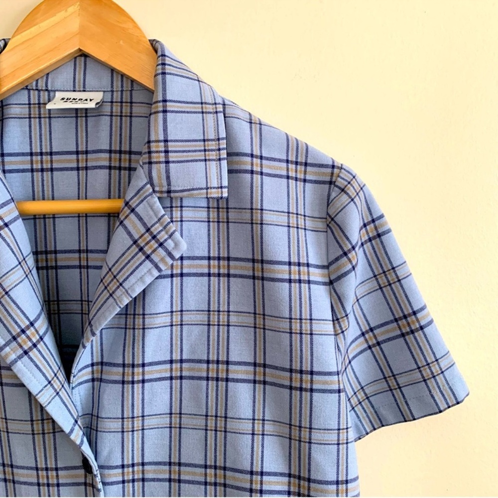 Sunday Best Plaid Button Down - Picture 2 of 3